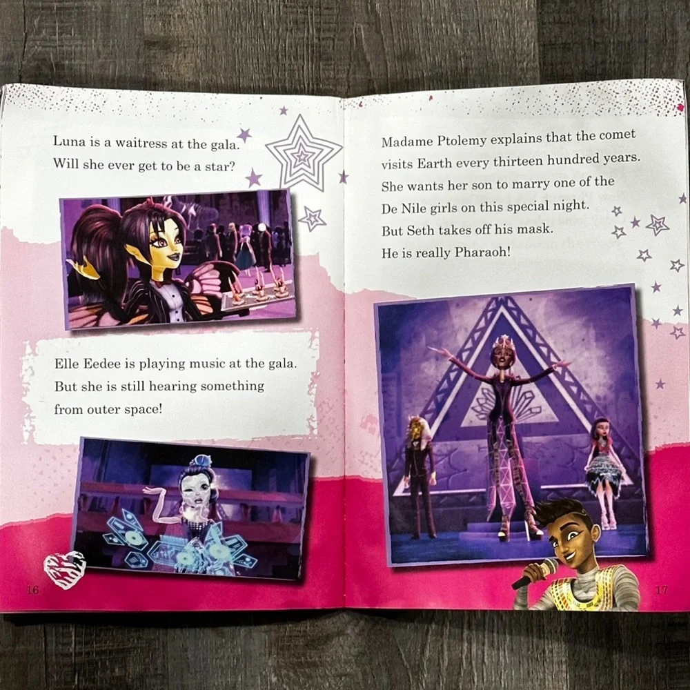 💞 Monster High “Catty Noir Finds Her Voice” Children’s Reading Book